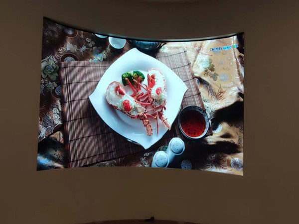 峰峰矿室内P2.5弧形LED屏